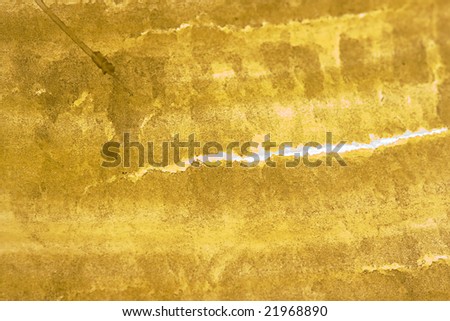 Banana peel closeup photographed with macro lens