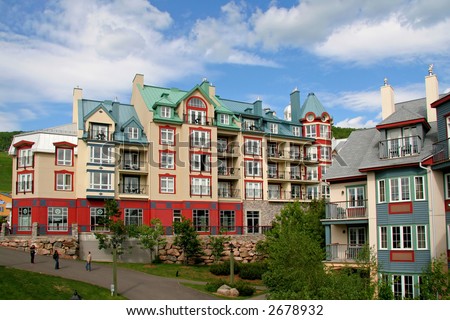 stock photo : Mont Tremblant in summer