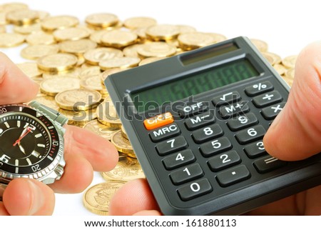 Calculation of fast and high financial returns.