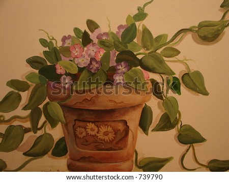 Floral Wall Mural