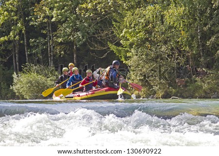 Rafting - popular adventure sport