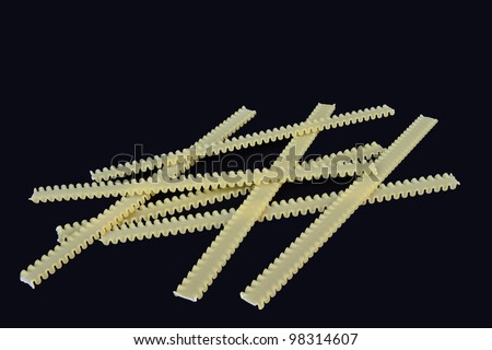 Reginette - decorative shaped pasta from Italy, the motherland of Pastas