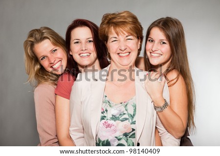 adult Three daughters