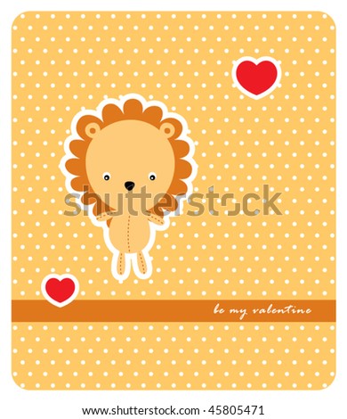 valentine greeting card. valentine greeting card