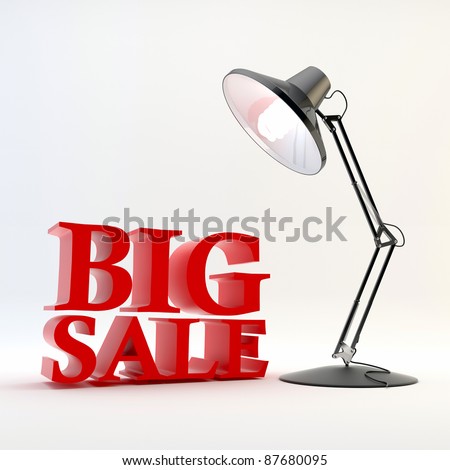 Black desk lamp & big sale