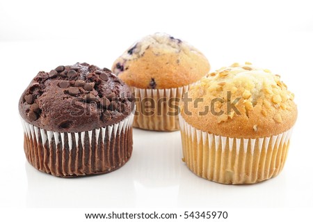 اروع تشكيلة لمحبي الكاب كيك Stock-photo-muffins-54345970