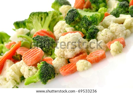 Frozen vegetables