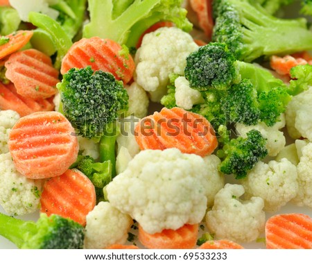 Frozen vegetables