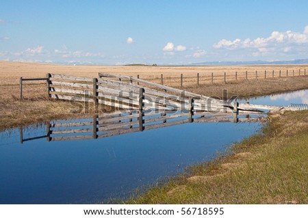 water fence