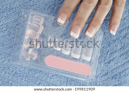 French Manicure and manicure set