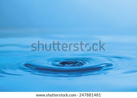 Water swirl, close-up