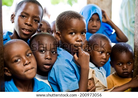 African children in school Kenya Mombasa January 25 2012 African children in school Kenya Mombasa January 25 2012