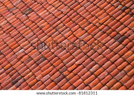 roof tiles background texture