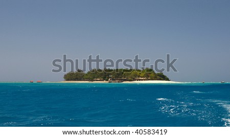 Changuu island - paradise island near Zanzibar