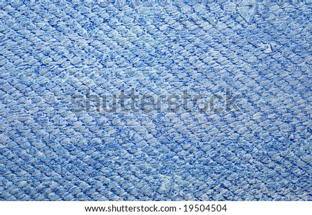 original texture of a handmade woven runner, using old technology and modern design