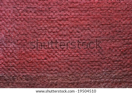 original texture of a handmade woven runner, using old technology and modern design