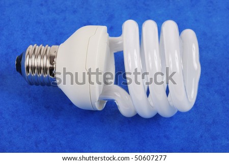A compact fluorescent light bulb