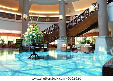 Luxury Resort on Luxury Hotel Lobby Room Interior Stock Photo 6062620   Shutterstock