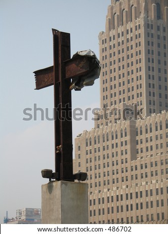 I-beam cross at World Trade Center site