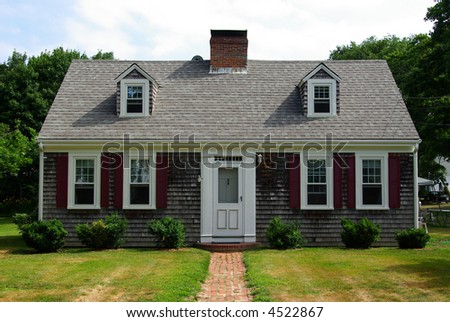 Cape Cod style house in Cape Cod, Massachusetts