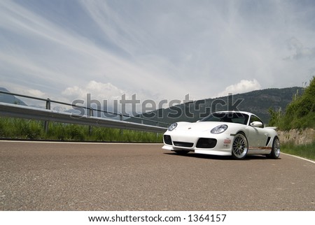 Porsche Cayman Gt. stock photo : Porsche Cayman GT