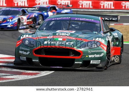 stock photo Racing Aston Martin DB9R