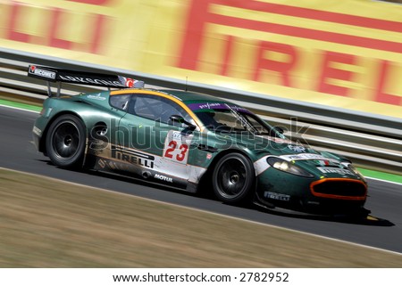 stock photo Racing Aston Martin DB9R