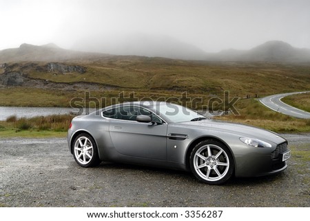 stock photo Aston Martin British Classic