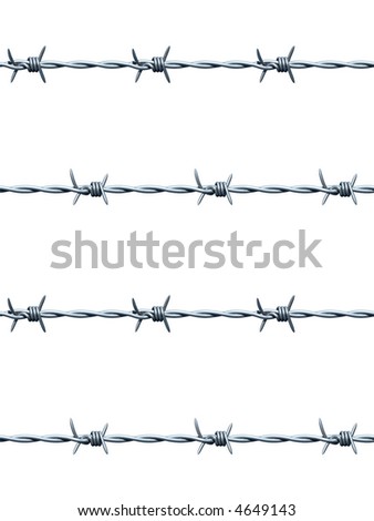 barbed wire font. arbed-wire pattern