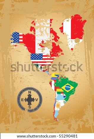 blank map of south america. South America countries Map