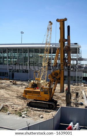 Airport construction #2 - Terminal 2 construction at Warsaw\'s Chopin airport