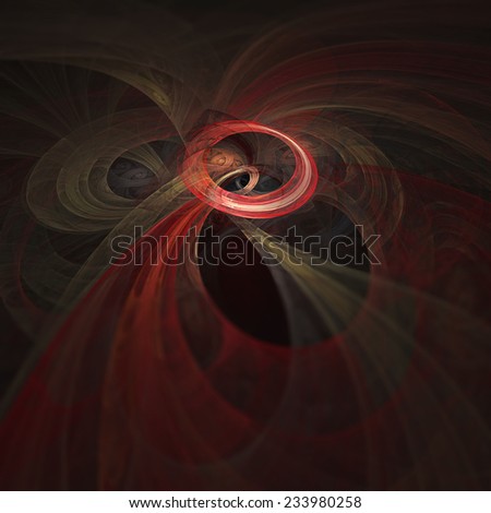 Abstract swirling pink fractal background