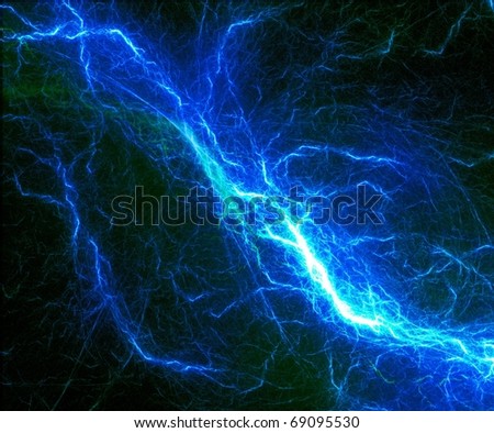 Blue Lightning Images