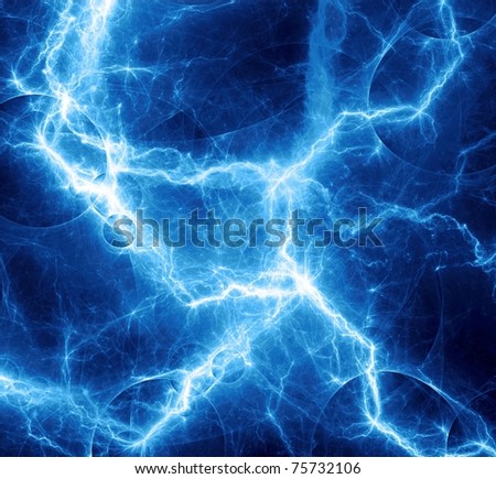 Blue Lightning Images