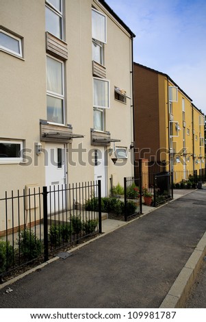 New social housing in Bristol, UK