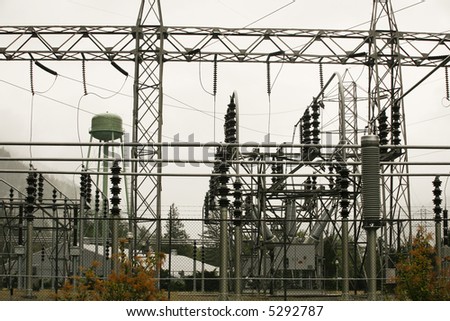 Major Power Lines in the Pacific Northwest