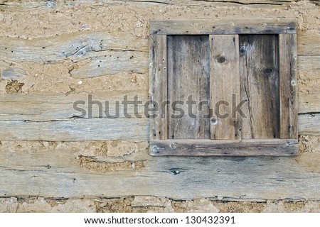 rustic log cabin wall background