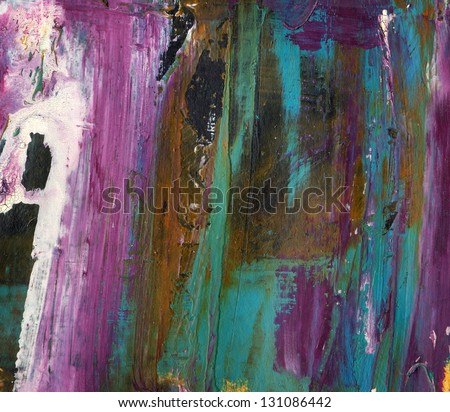 Abstract  background or texture created with multiple layers of  mixed media elements.