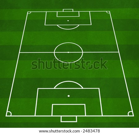 football pitch diagram. football pitch background. of