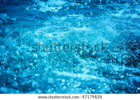 Water splash background with space for your text