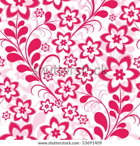 seamless floral pattern. stock photo : Seamless floral
