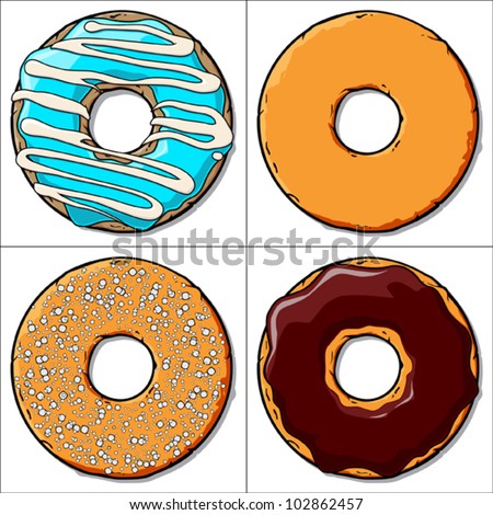 donut cartoon