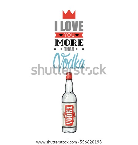 Download I Love Vodka Wallpaper 240x320 Wallpoper #84129