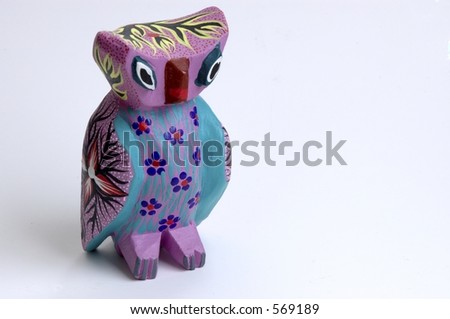 Mexican owl figurine Mexican owl figurine
