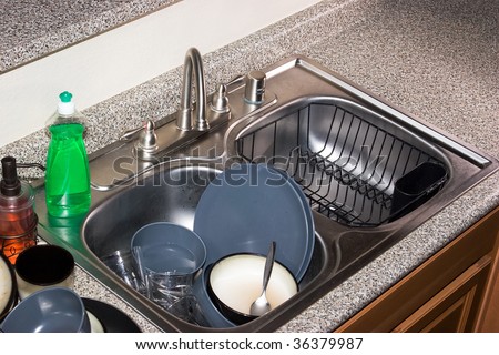 Dirty Kitchen Sink