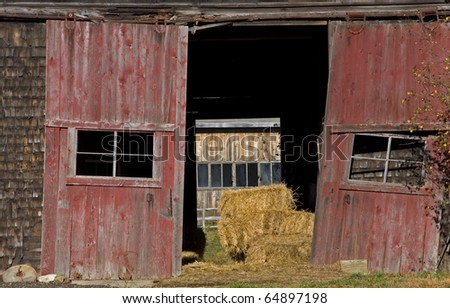 old barn doors