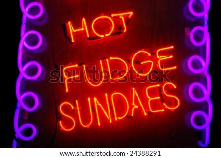 Neon Window Sign