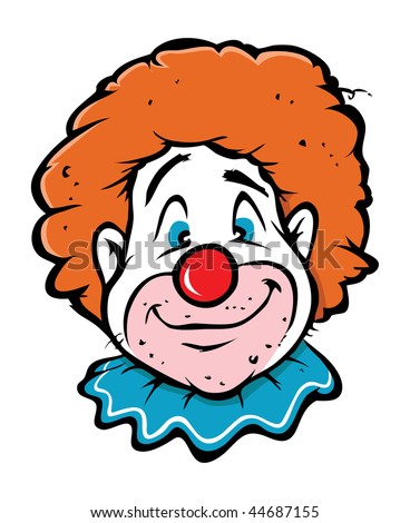 Cartoon Clowns Faces