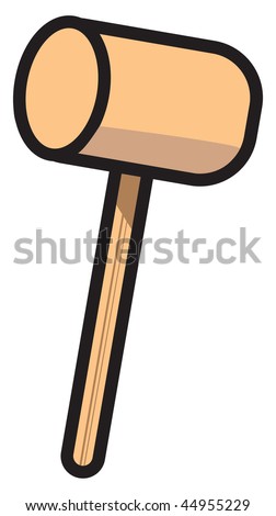 Cartoon Vector Illustration Mallet - 44955229 : Shutterstock