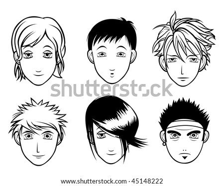 Drawing Unknown Faces Anime